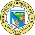 Official seal of Surigao del Sur