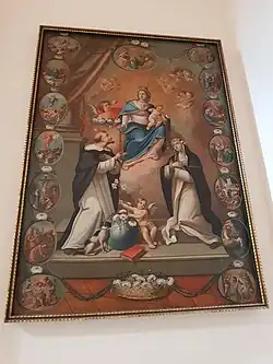 Madonna del Rosario by Samuele Tatulli 1824