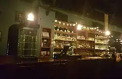 Photograph of an interior bar
