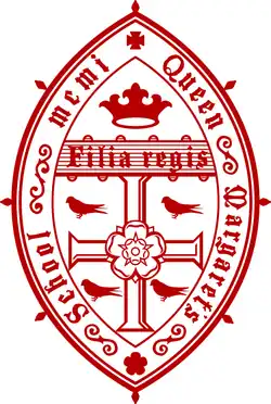 Queen Margaret's School Crest