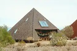 Pyramid House built in 1978 and located at 34317 Goldmine Gulch Trail
