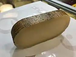 Queso pata de mulo (Cheese mule leg).