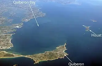 Aerial view of the bay