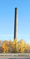 Smokestack of boilerhouse