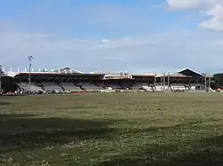 The Quirino Grandstand in Manila, a structure not part of a stadium or any sporting facility.