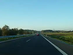 Section near Předotice in 2004