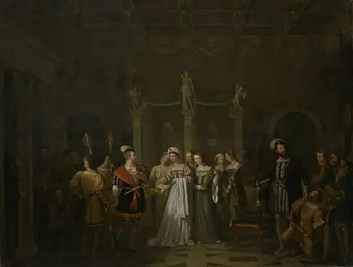 L'Anneau de l'empereur Charles Quint by Pierre Révoil