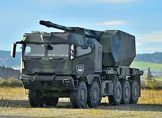 With the new Artillery Truck Interface (ATI) the 10x10 HX3 could be utilised in future as a basis for various artillery or similar systems