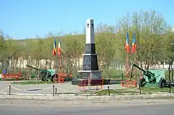 Heroes monument in Fărăgău