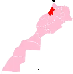Location in Morocco