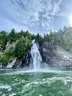 Racine Falls, Toba Inlet, British Columbia, Canada