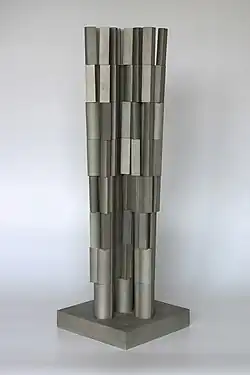 Radoslav Kratina, Metal variabil - cubes and cylinders (1970s)