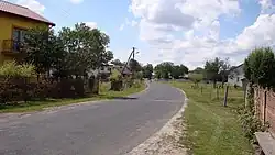A road in Radwanów