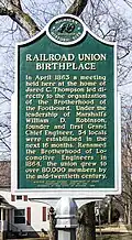 Railroad Union Birthplace