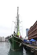 Rainbow Warrior in at Keelung, Taiwan in 2011