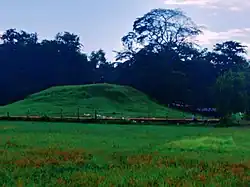 View of Ramagrama stupa