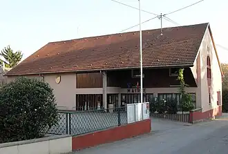 The town hall in Ranspach-le-Bas