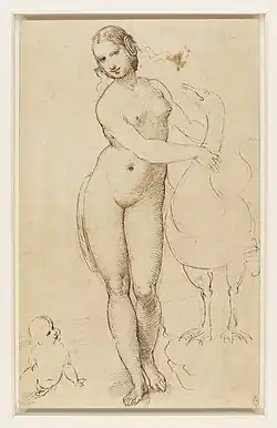 Raphael, Leda and the Swan, c.1507