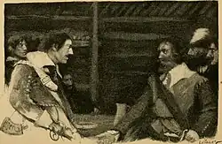 Illustration of Ratcliffe and John Smith