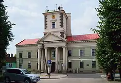 Town hall designed by Enrico Marconi