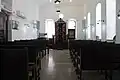 Interior view of the part of Kook's house used for Yeshiva Mercaz HaRav as well as synagogue.