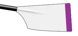 Image showing the rowing club's blade colours