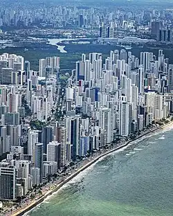 Image 99Recife with its skyscrapers. (from Economy of Brazil)