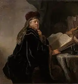 Scholar at his Study, Rembrandt van Rijn, 1634