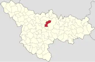 Location in Timiș County