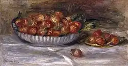 Still Life with Strawberries, Pierre-Auguste Renoir, 1914
