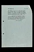 Reply to Agnes Fry suggesting sterilisation as a course of action, p.&nbsp;1 (Wellcome Collection)