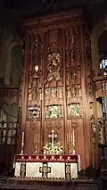 Reredos and high altar