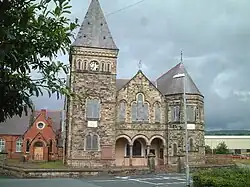 Capel Bach, Rhos; rebuilt to design by Roberts, 1889