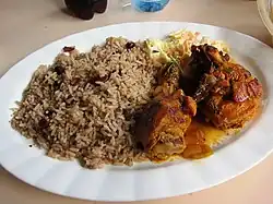 Rice and beans Belize