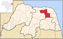 Location of Baixa Verde