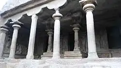 Rock Cut Varaha Temple Containing Varaha And Vamana Incarnation Of Vishnu