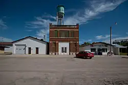 Business district of Rocklake