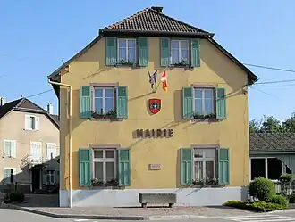 The town hall in Roderen