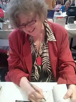 Joanna Bourne at Romance Writers of America Conference, July 22, 2015, New York, NY