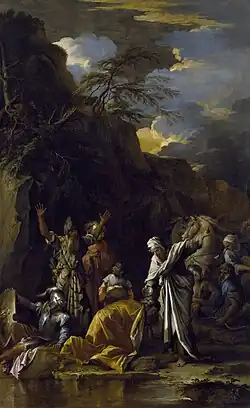 The Baptism of the Eunuch (c. 1660), oil on canvas, 200 x 122&nbsp;cm., Chrysler Museum of Art