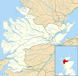 Dingwall is located in Ross and Cromarty