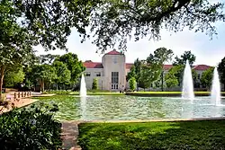 The University of Houston, in the Third Ward, is a public research university and the third-largest institution of higher education in Texas.[313]