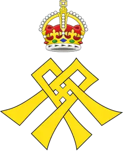 Royal cypher of Queen Alexandra, consort of King Edward VII