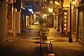 Rua do Cunha at night