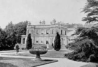 Ruddington Hall in 1900