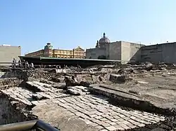 Templo Mayor ruins.