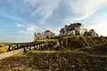 The ruins of the castle Rabsztyn