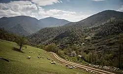 Rural area of Gilandeh, April 2018