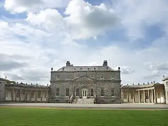 Russborough House, County Wicklow, Ireland. A notable example of Irish Palladianism,[5] 1741–1755, by Richard Cassels