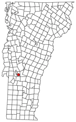 Location in Vermont